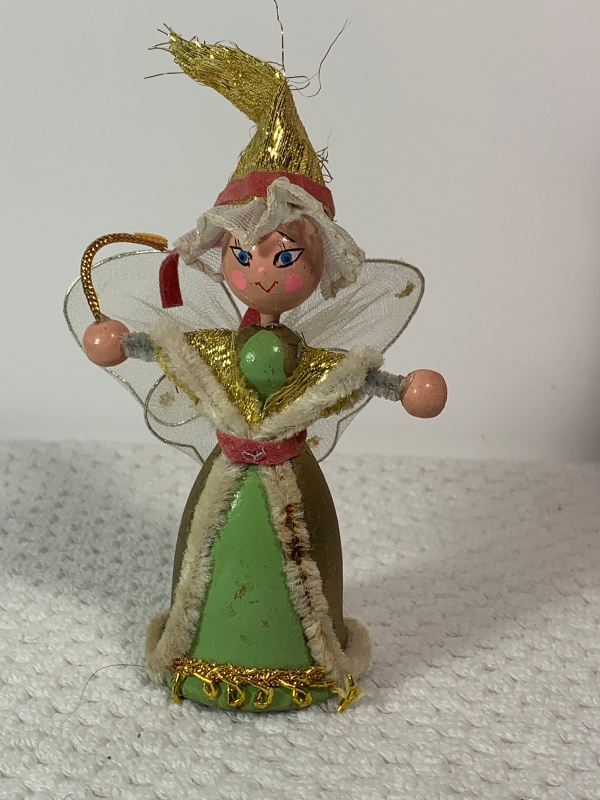 Kurt Adler Rare Vintage Fairy Ornament ms1DUIqdO