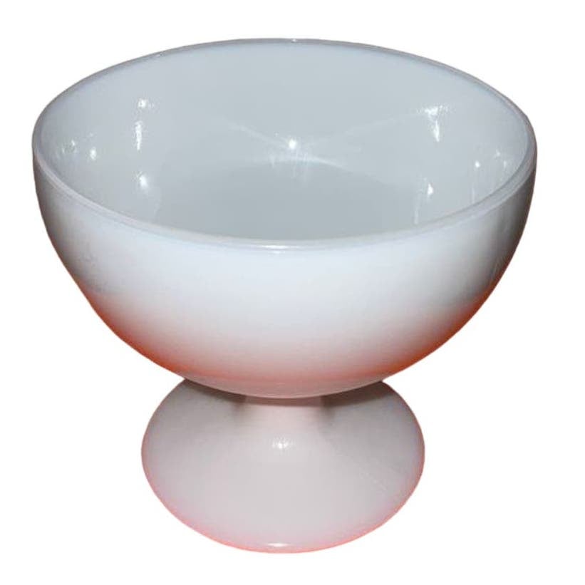 Vintage Milk Glass Pedestal Candy Dish or Compote KSvItxs9k