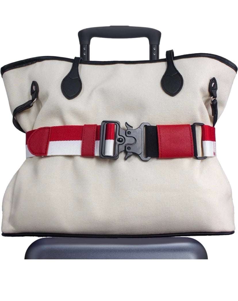 Travel Belt for Luggage Stylish & Adjustable Luggage Strap for Carry On P9kBtSLLT