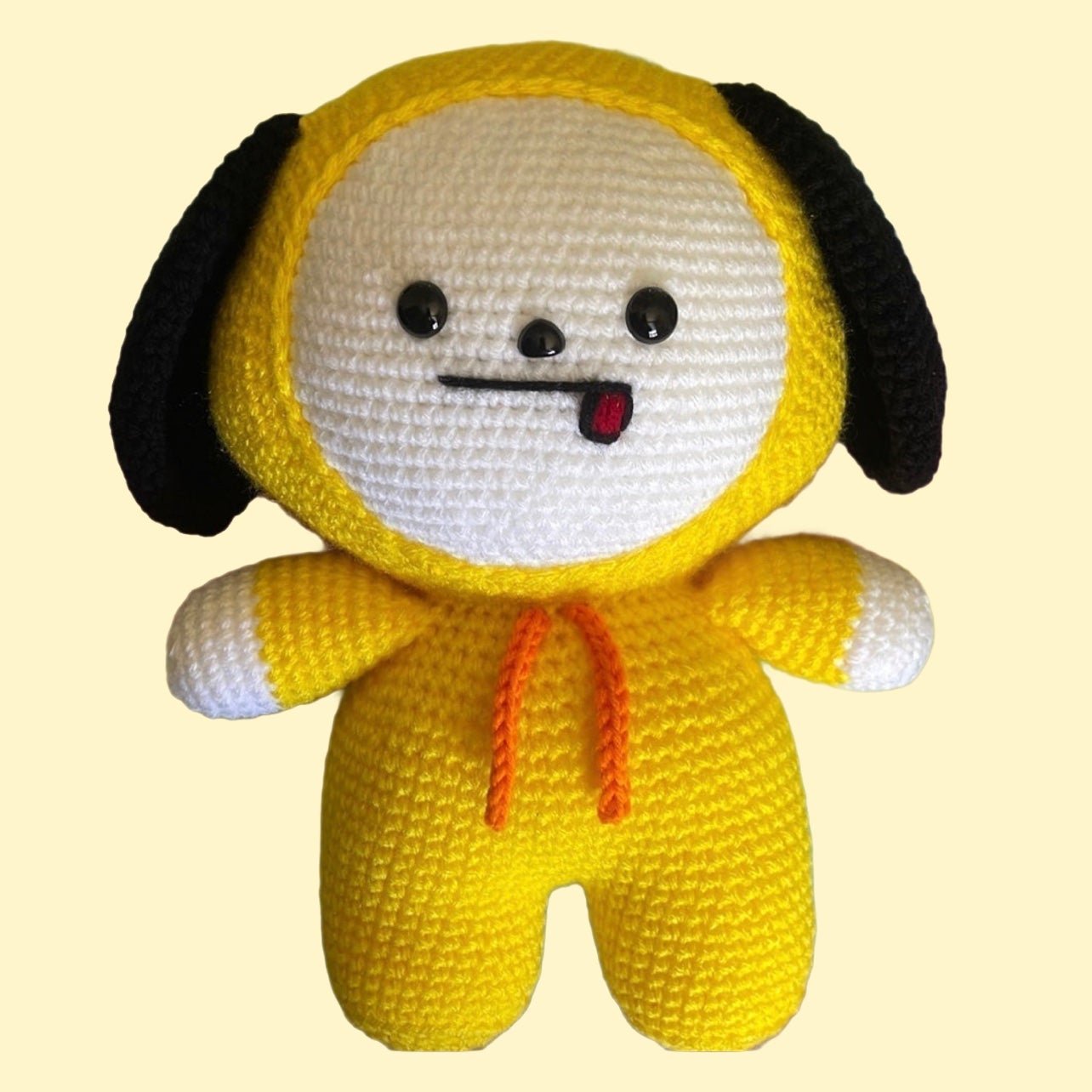 Giant BT21 BTS Chimmy Jimin Handmade Crochet Amigurumi Plush Doll KFRkFeSOc