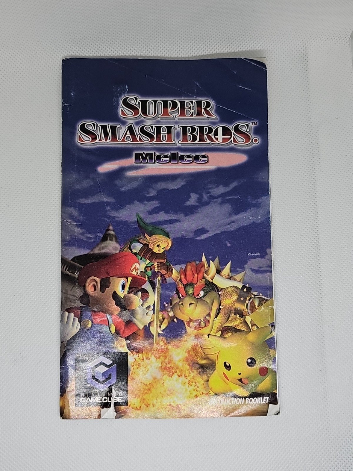 Super Smash Bros. Melee Nintendo Gamecube Instruction Booklet PufGjEzBM