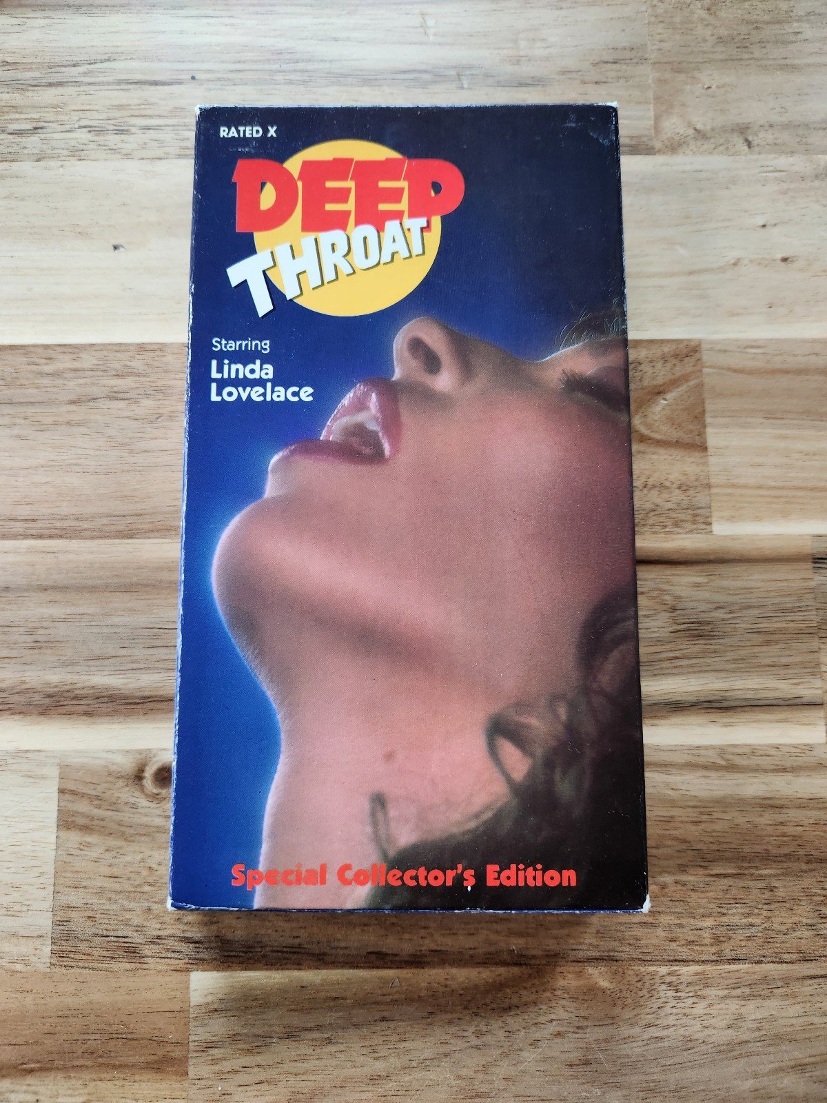 Deep Throat VHS Linda Lovelace Erotica, 1987 Collector´s Edition HF8LDQyK6