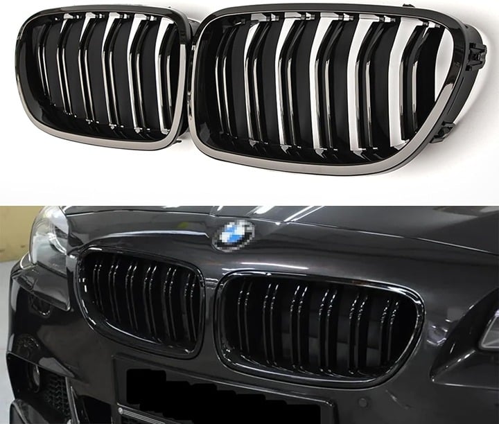 F10 Front Kidney Grille Grill Compatible with BMW 2010-2017 5 Series F10 F11 M5 n0E2osHET