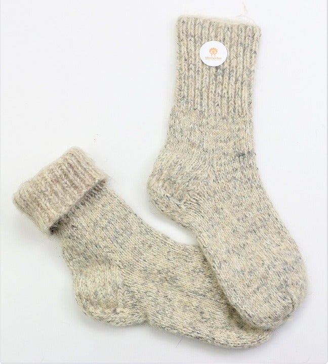 New Handmade 100% Wool Socks Outdoors Fishing Hiking Hunting US Size 9-11 Warm! qlxFTgIJx