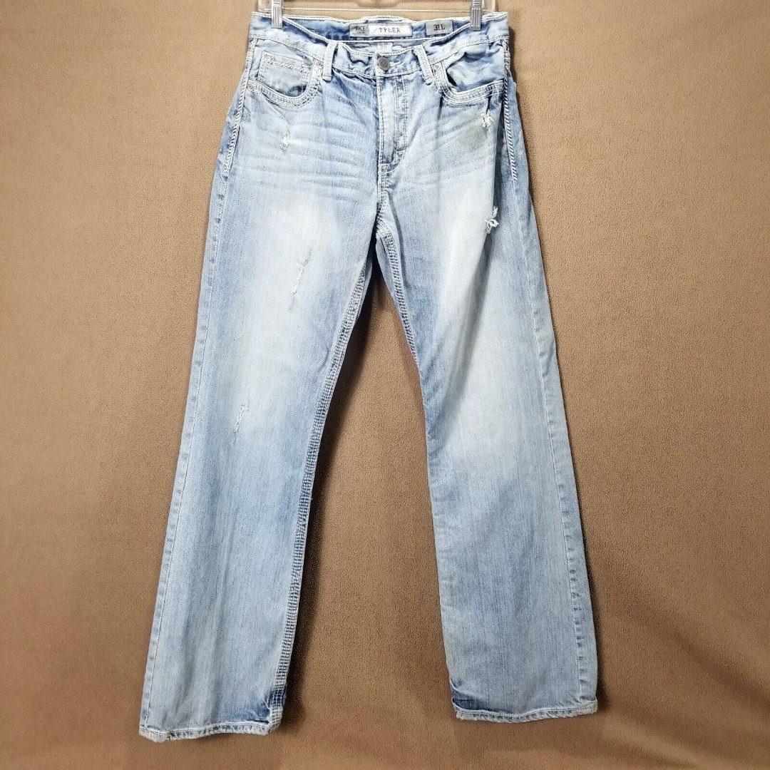 BKE Denim Tyler Men´s jeans Straight Relaxed Size 31/31 ndjP5Rn4U