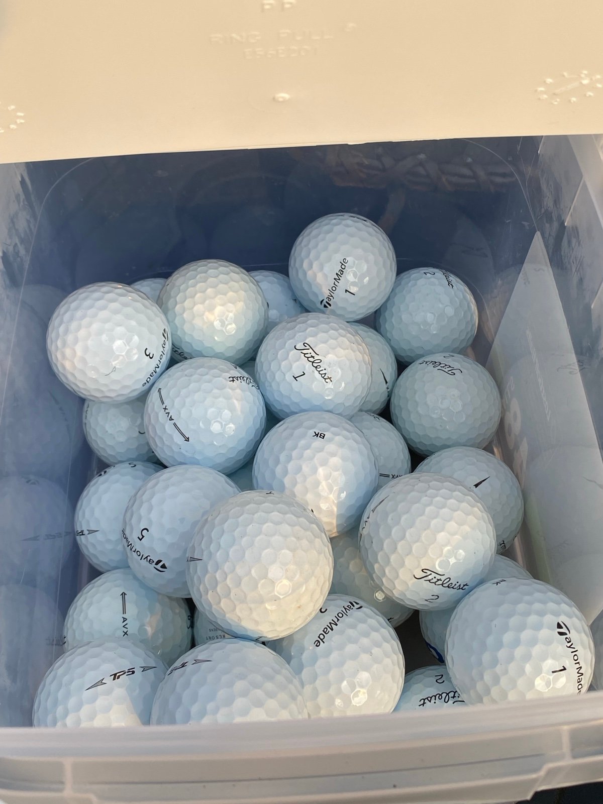 Golf Ballls AVX & TP5 o6LAsbViU