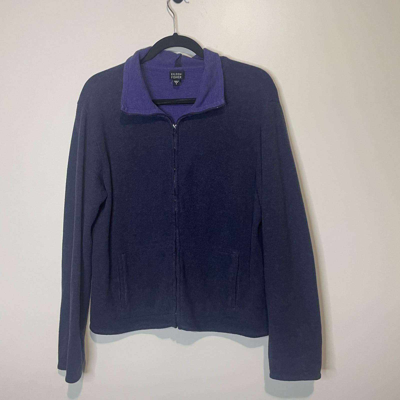 Eileen Fisher Women´s Full Zip Sweater Size Small iRrbUX0aU