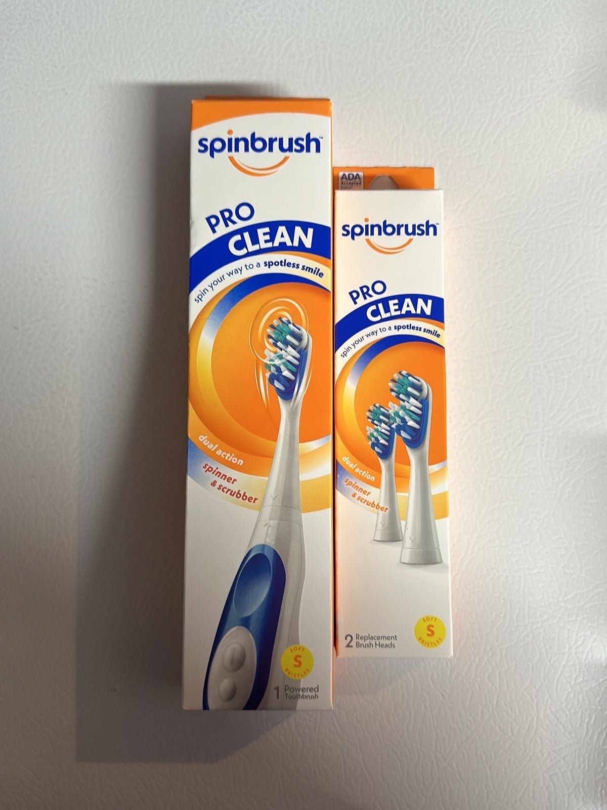 Spinbrush Pro Clean Battery Powered Toothbrush obmKvCdjT