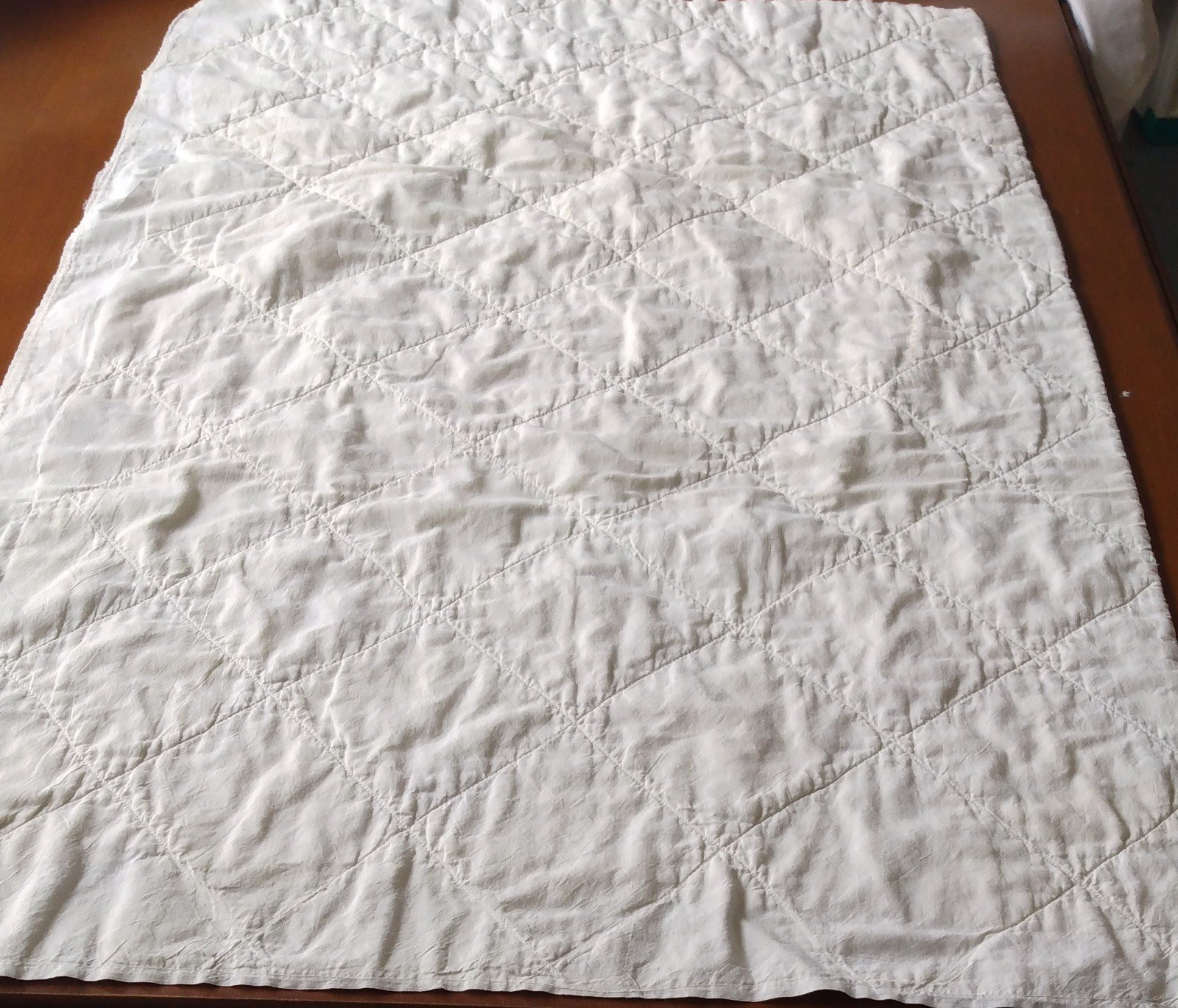 Very Old Quilted Muslin Pad hf34nROnM