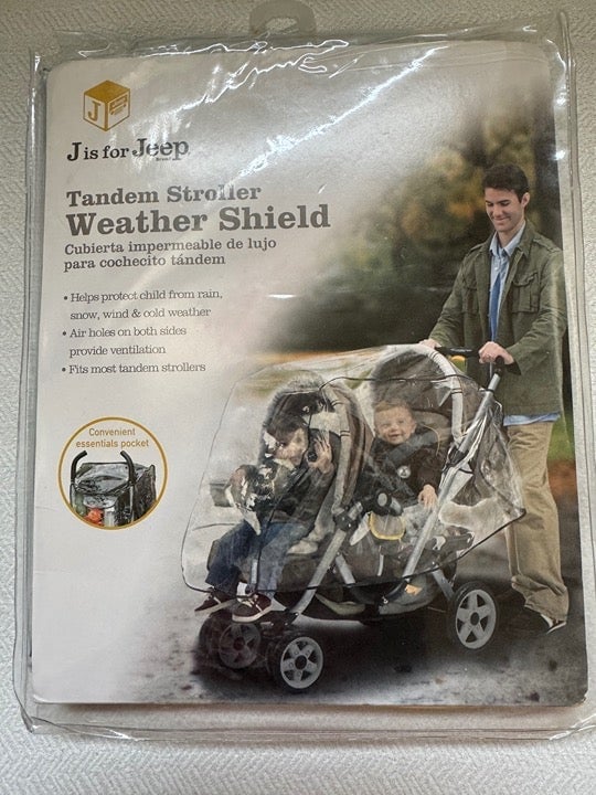 Jeep Tandem stroller Weather Shield cover, Style 90112 *New* qyP5TFpDm