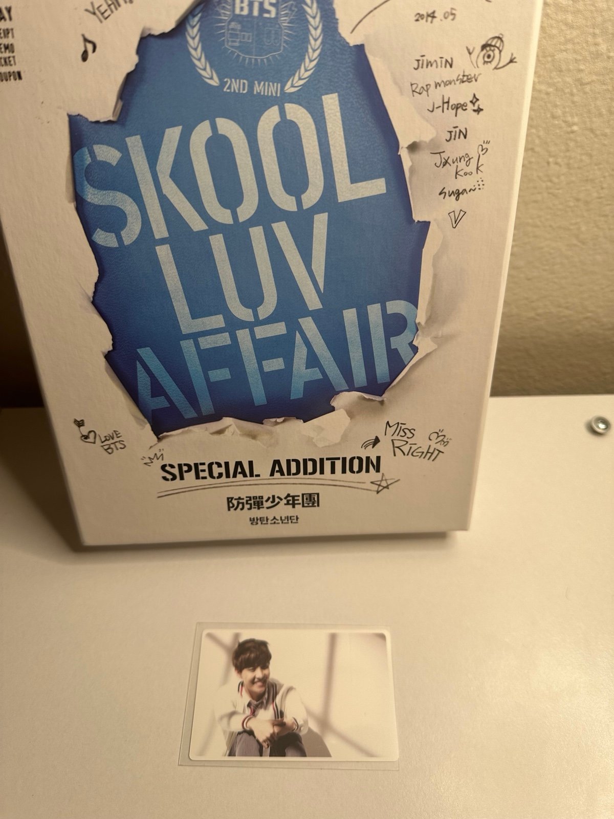 BTS skool luv affair Special Edition with J-Hope Official PC qq78mAAtU