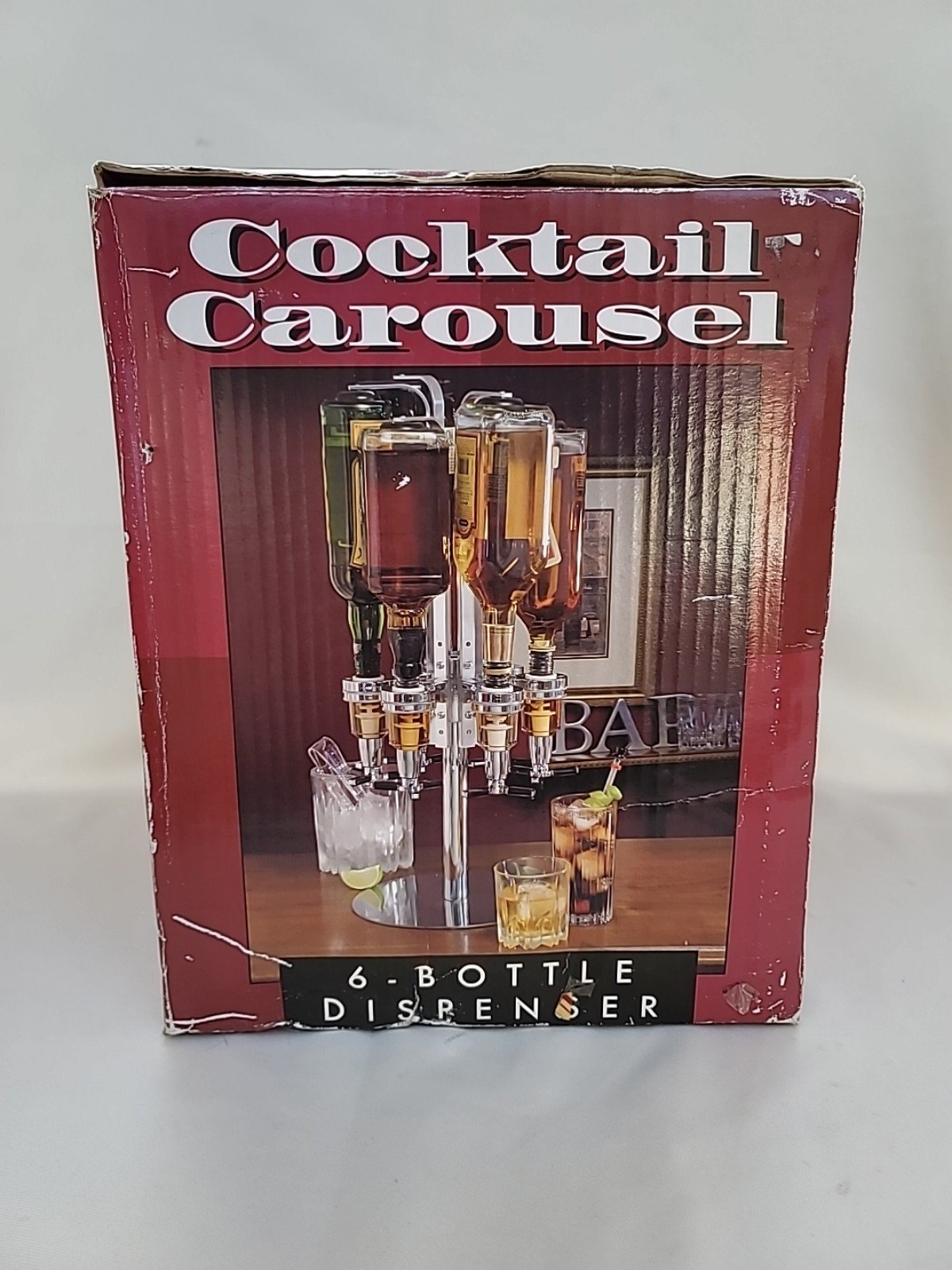 Cocktail Carousel 6 Bottle Dispenser lL6X0CKK8