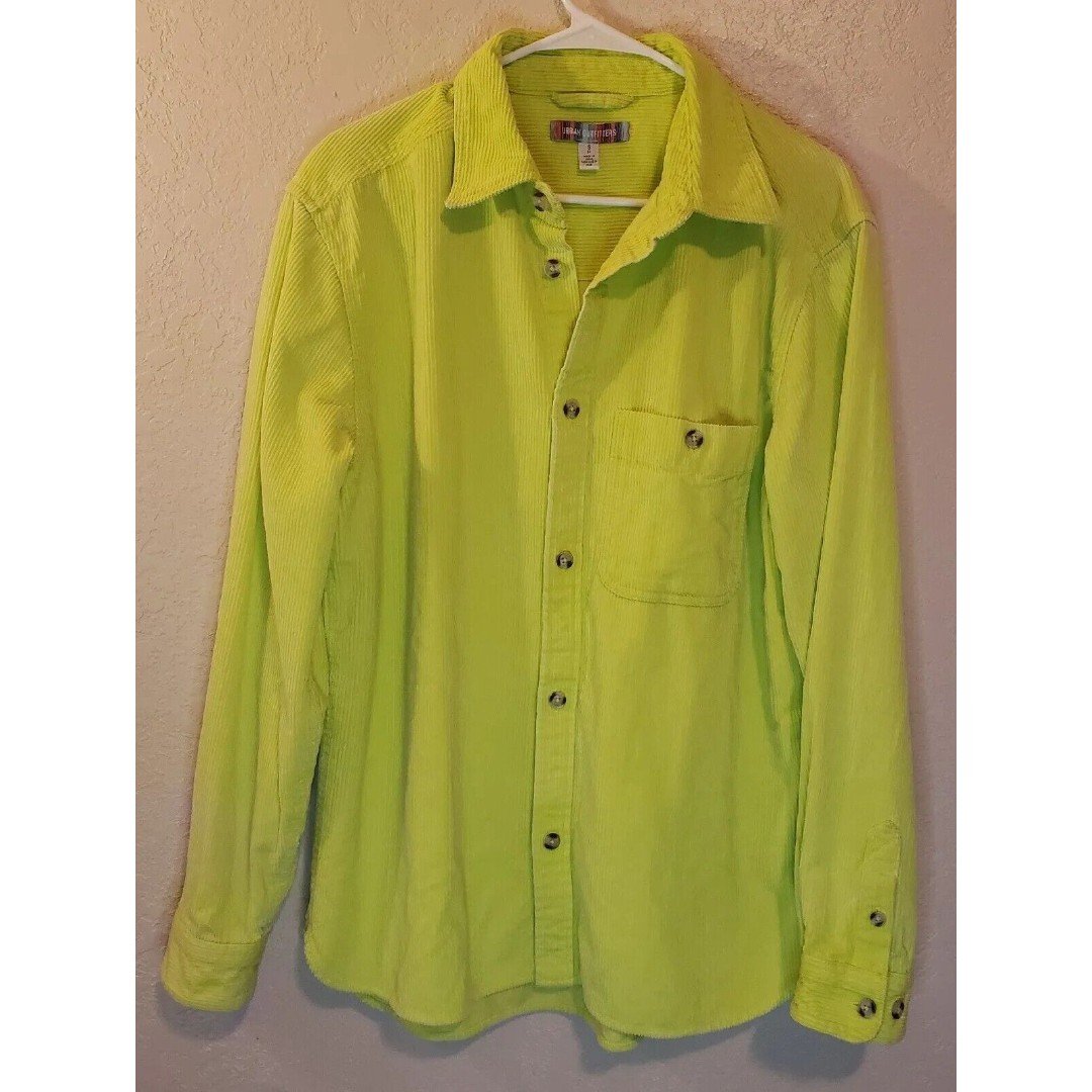 Urban Outfitters Womens Corduroy Big Shirt Size Small jEhkc6W2x