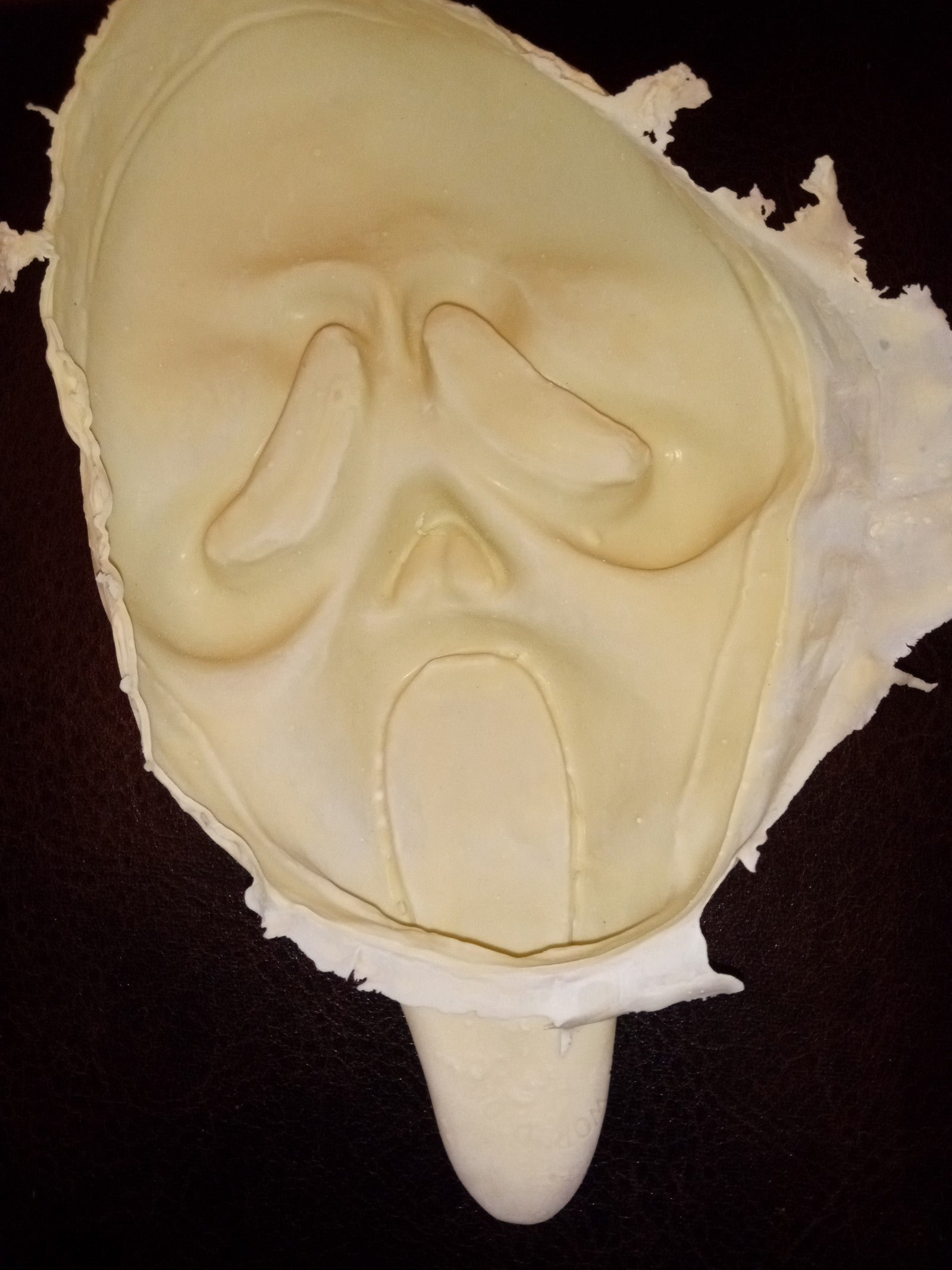 Ghostface Hero Sidney Attack Scream Mask Latex Cast with 1 Shrouds included H3KEdhYFn