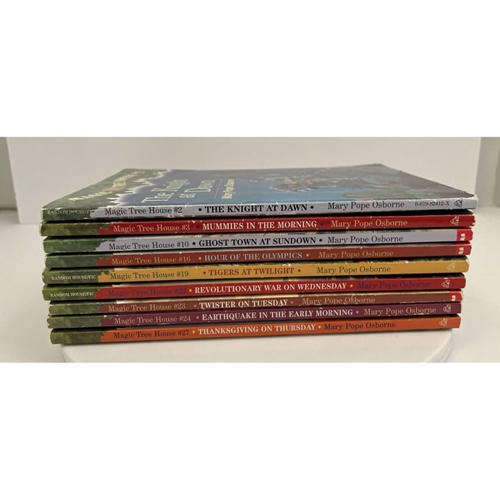9 Assorted Magic Tree House Books Paperback by Mary Pope Osborne - VGUC & GUC lTswrlzw7