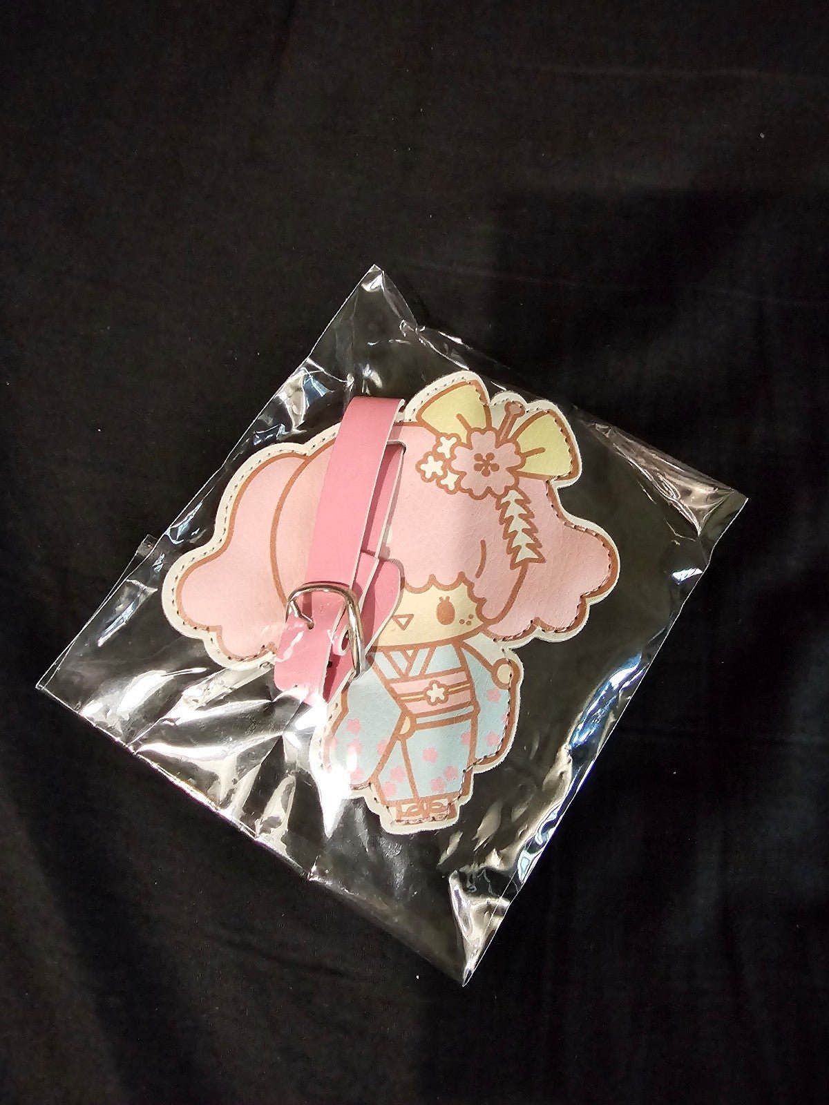 Cute kawaii Kimono Aiko Blippo luggage tag p9srrT45H