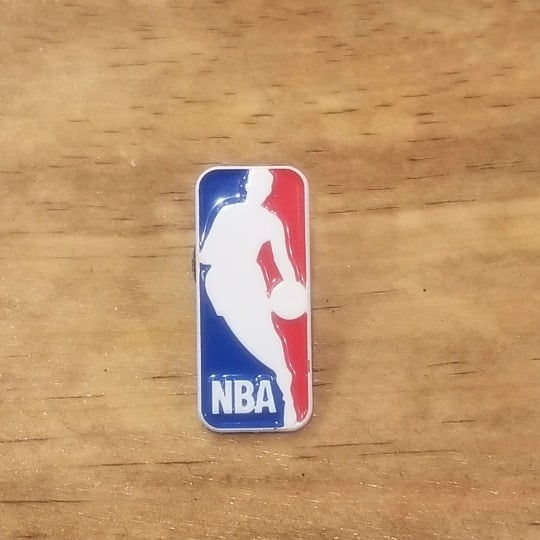 NBA Basketball Logo Man Hat Lapel Pin 1
