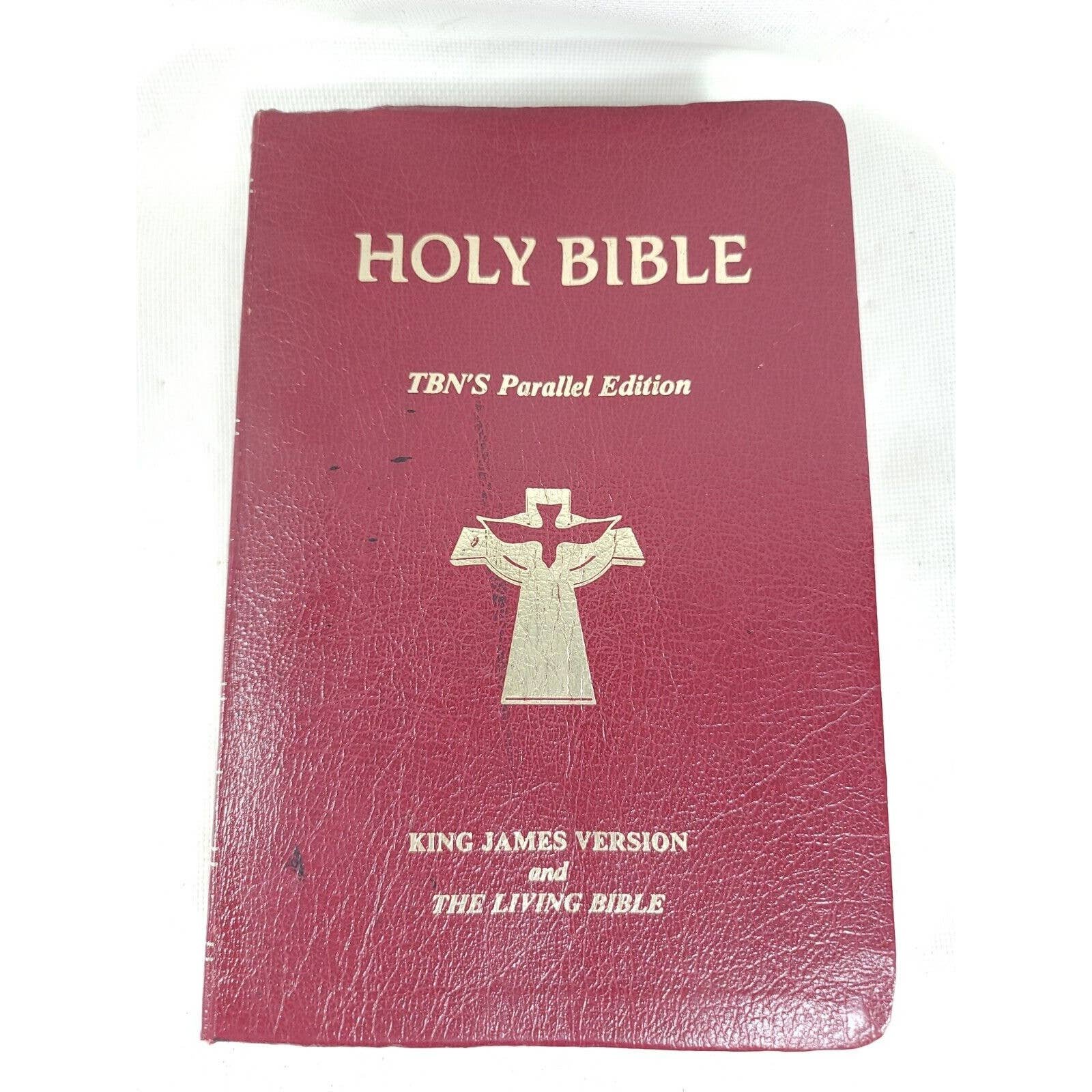 Holy Bible Tbn Parallel Edition King James Version KJV and The Living Bible QYyBZQ9G4
