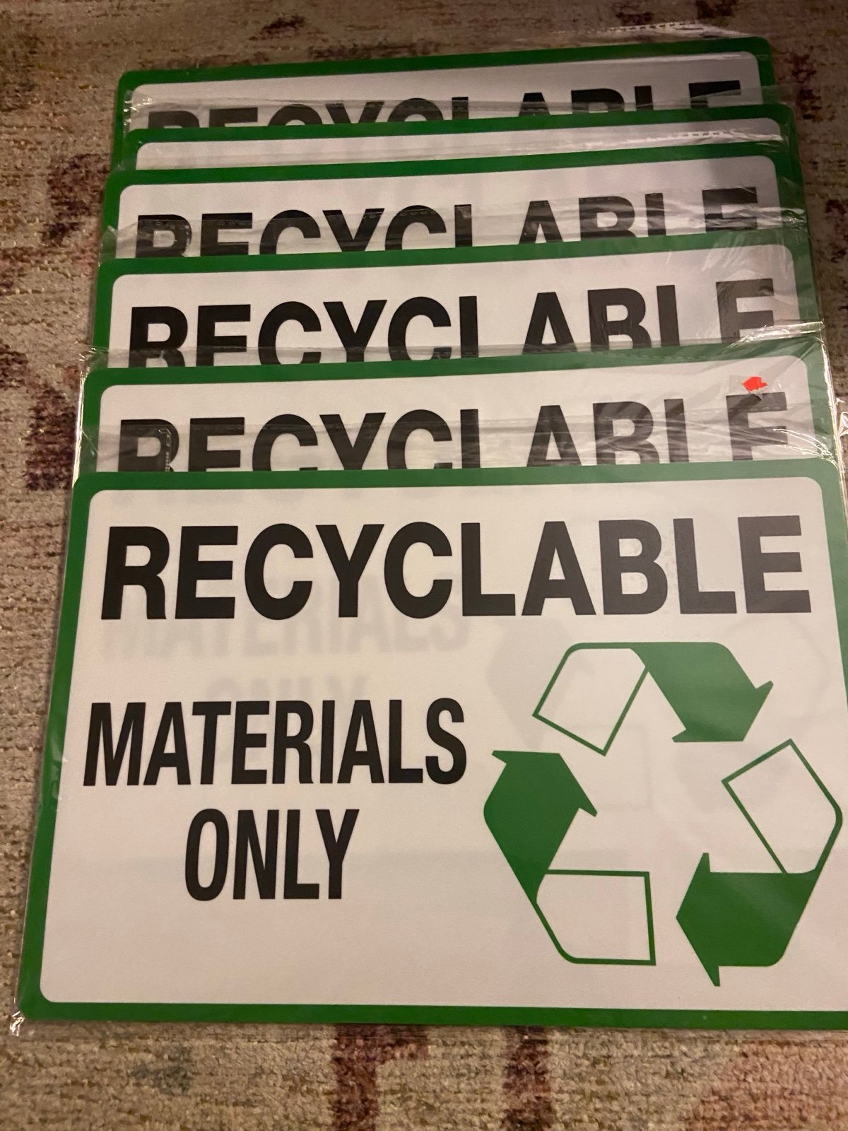 Cosco Recyclable Materials Only (6 pk) GL1n1GWaZ