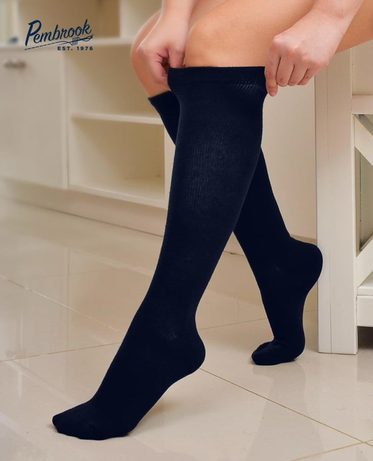 Pembrook Womens Compression Socks 6 Pack | 8-15 mmHg Graduated Support Compressi MnpCIalea