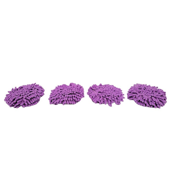 Smart Home Jumbo Chenille Handheld Cleaning Dusters with Elastic Bands, 4 Pack HUWDBhkGe