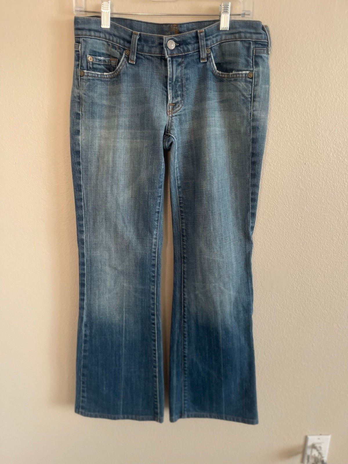 7 For All Mankind size 28 Women´s Flare Jeans IBg5OKC19