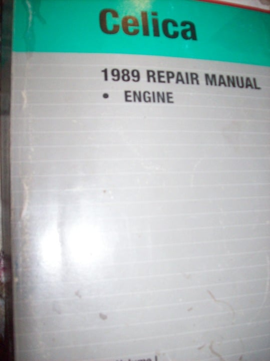 Toyota Celica 1989 Repair Manual gnEtzvxMH