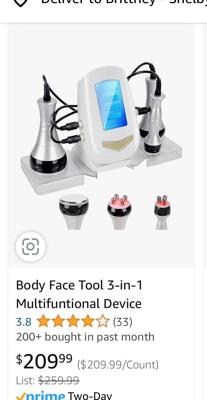 Body Face Tool 3-in-1 Multifuntional Device KIT1pU3zq