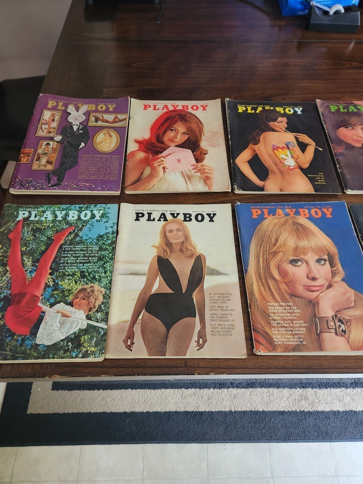 1968 Playboy Magazine Collection rK540NypC