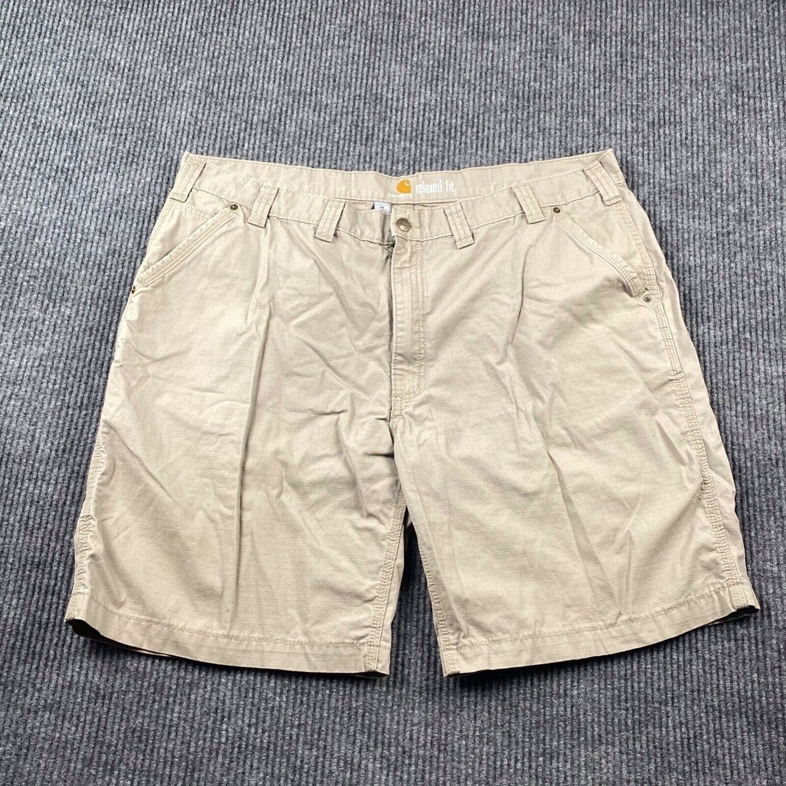 Carhartt Ripstop Shorts Men’s Size 44 Actual 42 Relaxed Fit Beige ioHkH9dms