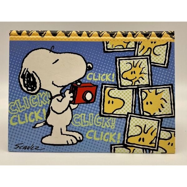 Hallmark Snoopy Peanuts Scraps Scrapbook Photo Album PHA4177 LevNFrQdC