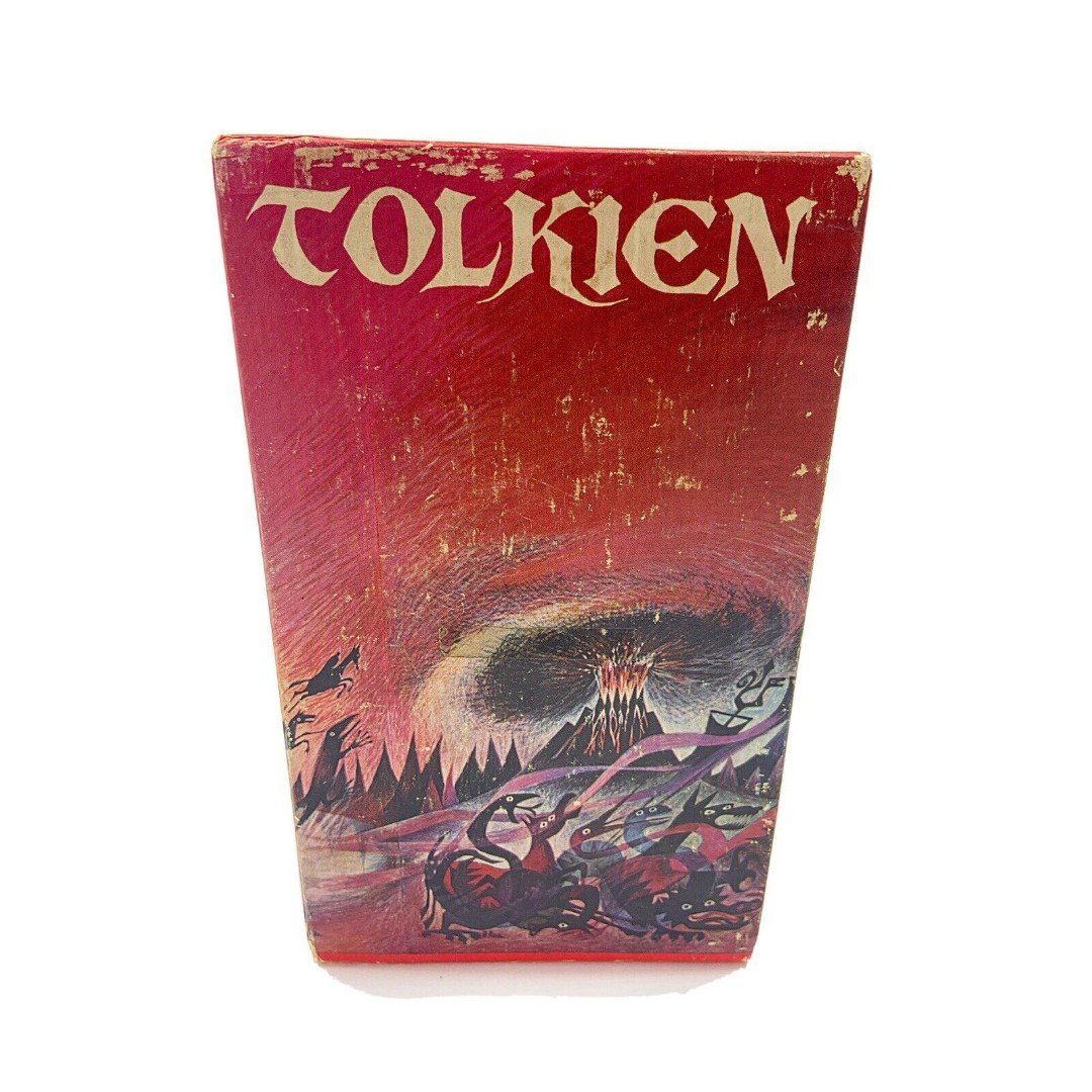Lord of the Rings JRR Tolkien 1965 Ballantine Books Box Set Authorized Edition Gl3AYCCJi