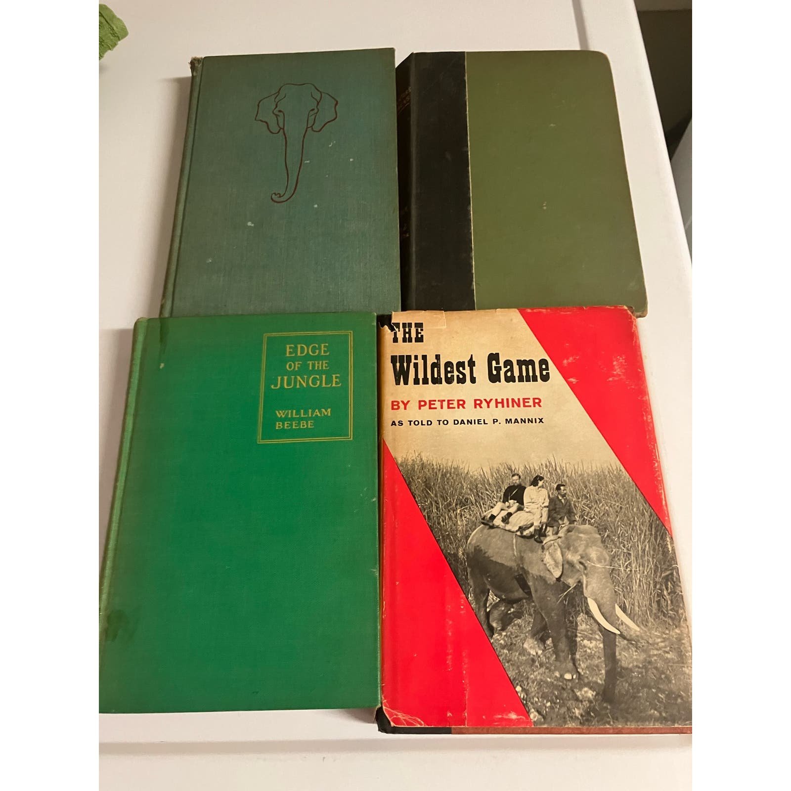 Vintage Book Lot Hunters Elephants Tigers India 1950s qvwZLfIVl