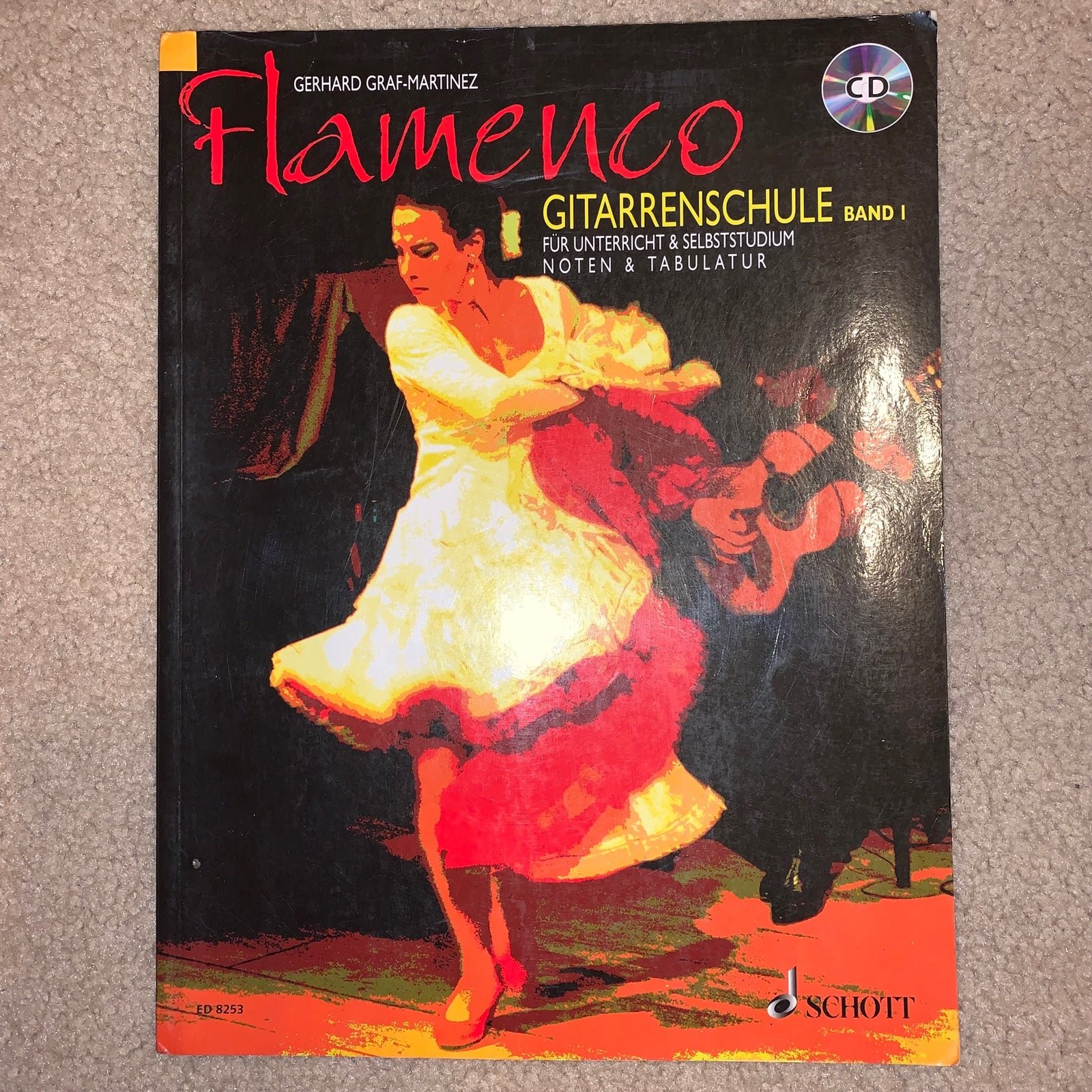 Flamenco Guitar Tablature Book in German Iji4u7or9
