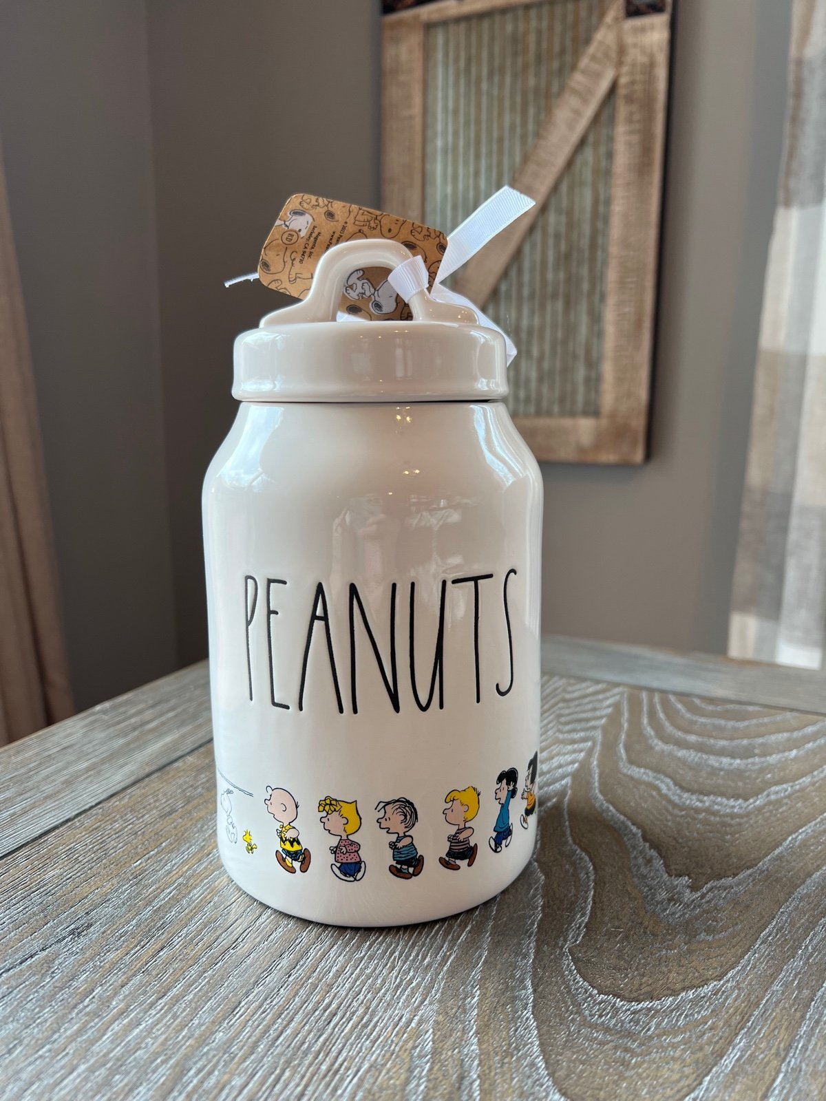 Rae Dunn Peanuts Canister nwgF0SEs3