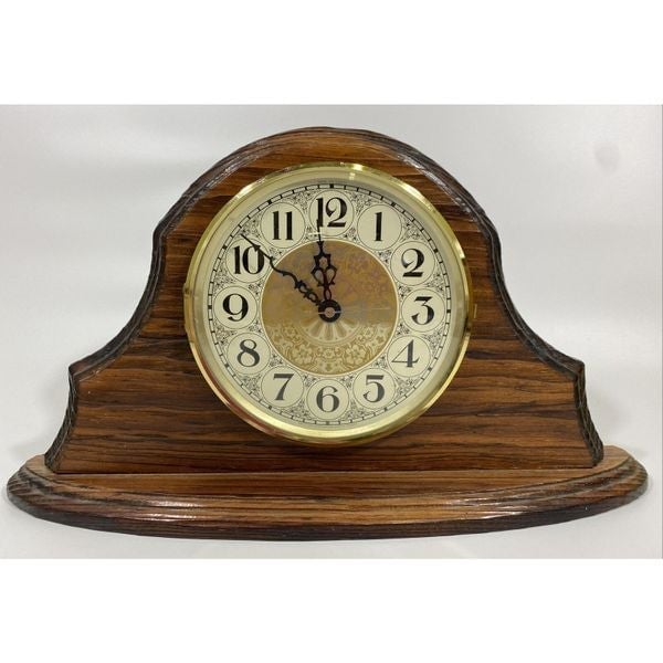 Vintage Watertown Minnesota Mantle Clock Dial Germany convex glass Midcentury MD2wvPd9u