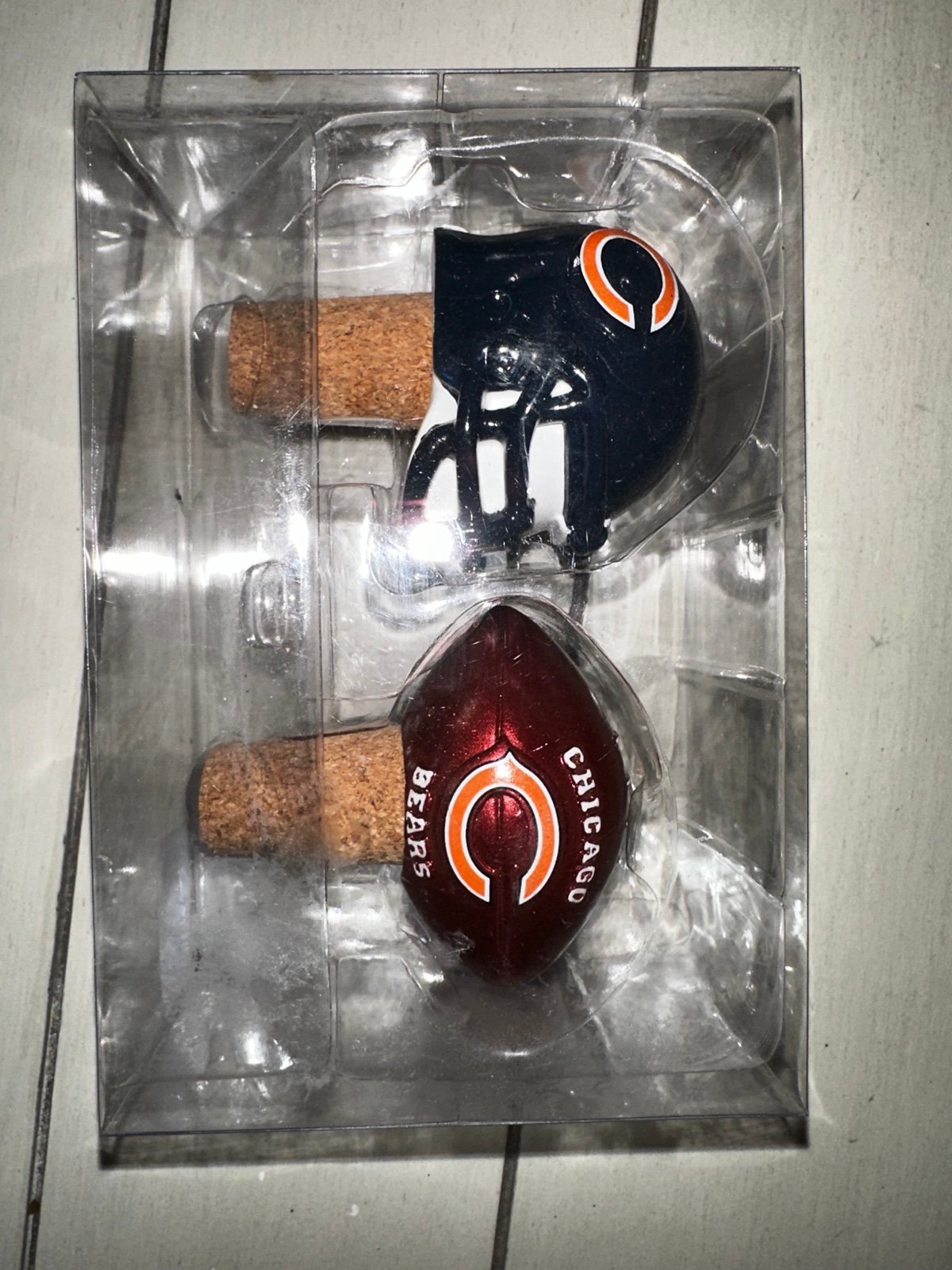 NFL Chicago Bears Wine Bottle Stoppers PZ4EvRo0M