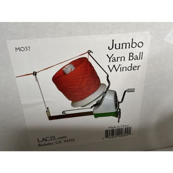New LACIS JUMBO YARN BALL WINDER # M037 Easy Set-up Instructions Included qa6qBUbyV