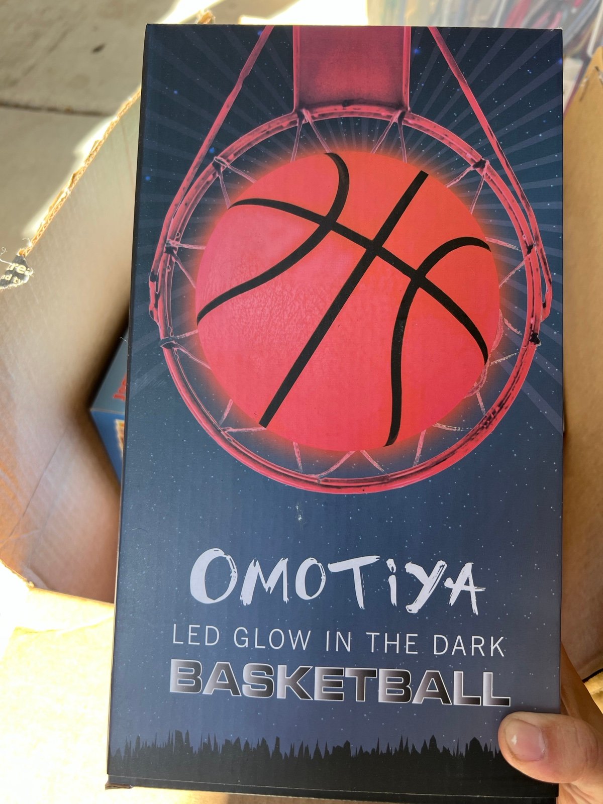 Glow in dark basketball M6bRGtizj