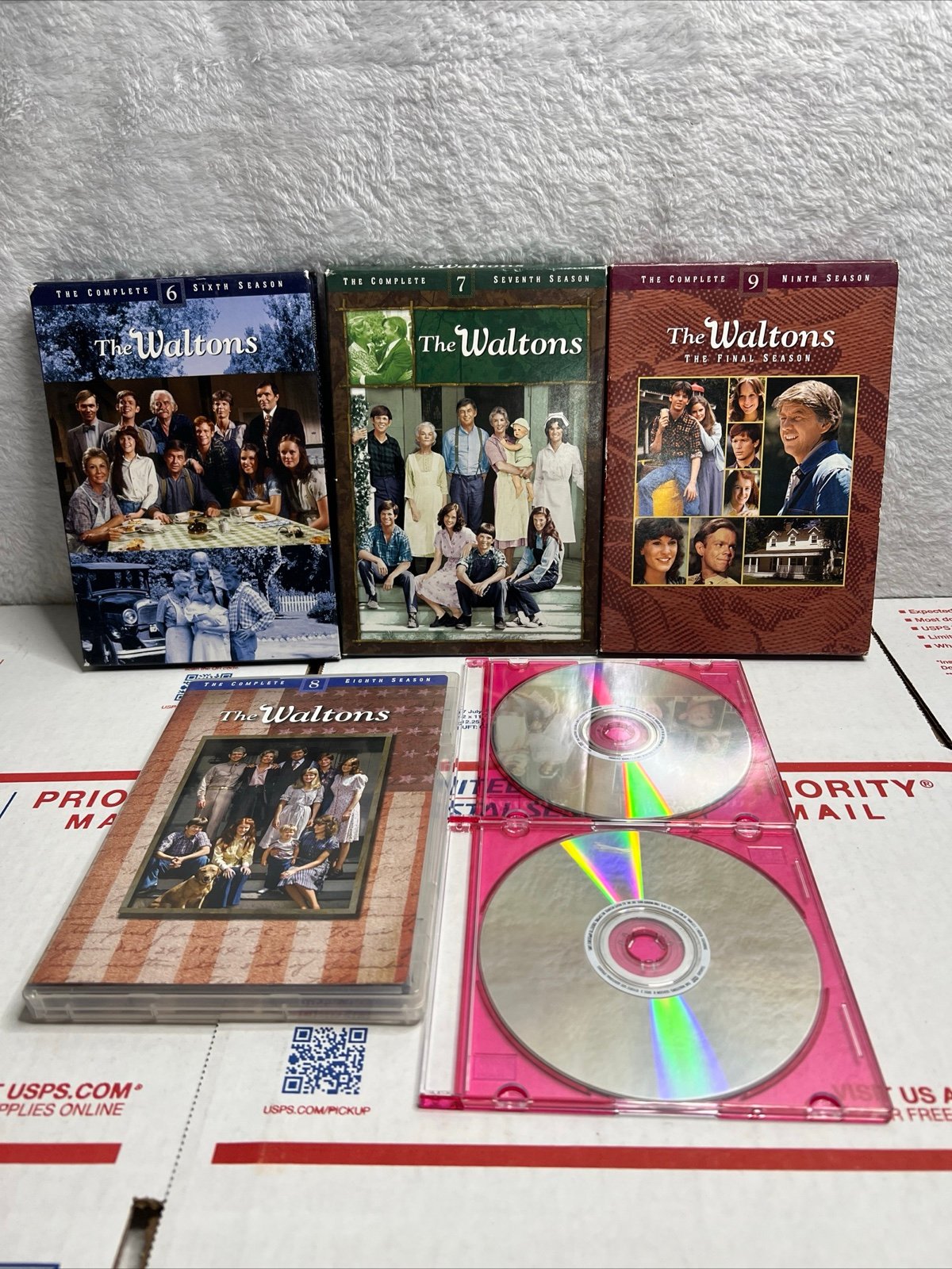 The Waltons TV Series Season (6 7 8 9) 6-9 DVD Complete Seasons Tested N32pKtfB8