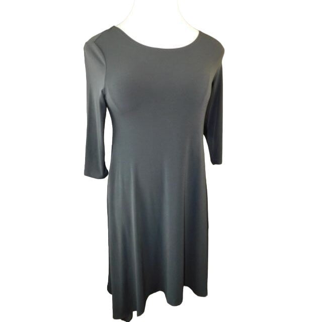 Alfani Size 12 Charcoal Gray Slinky Stretchy Classic Career Dress NWT Macy´s rPTLSko7k