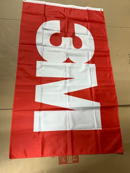 3M Banner Flag 2x8ft 60x240cm Poly Garage Shop Wall Decor gKNBZtK4v