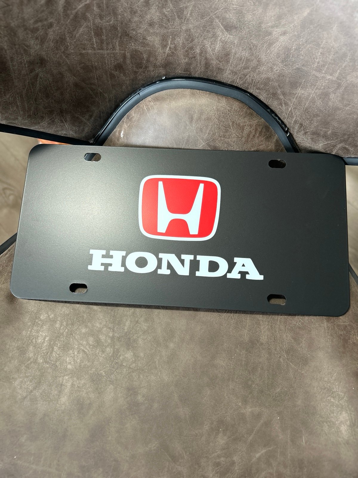 Honda Aluminum License Plate Frame OfD5jPrGq