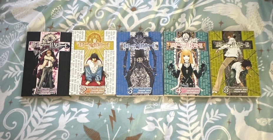 Death Note Manga 1-5 JNXmmMDla