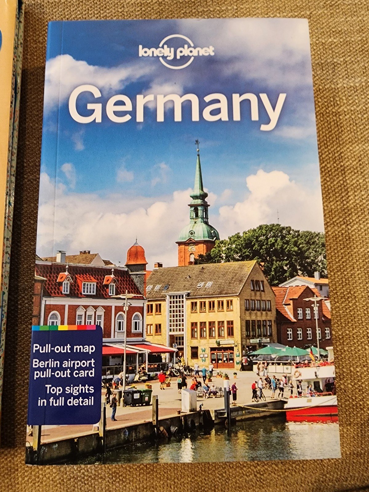 Lonely Planet Travel Book Germany and Borch Map LVM2sDKYb