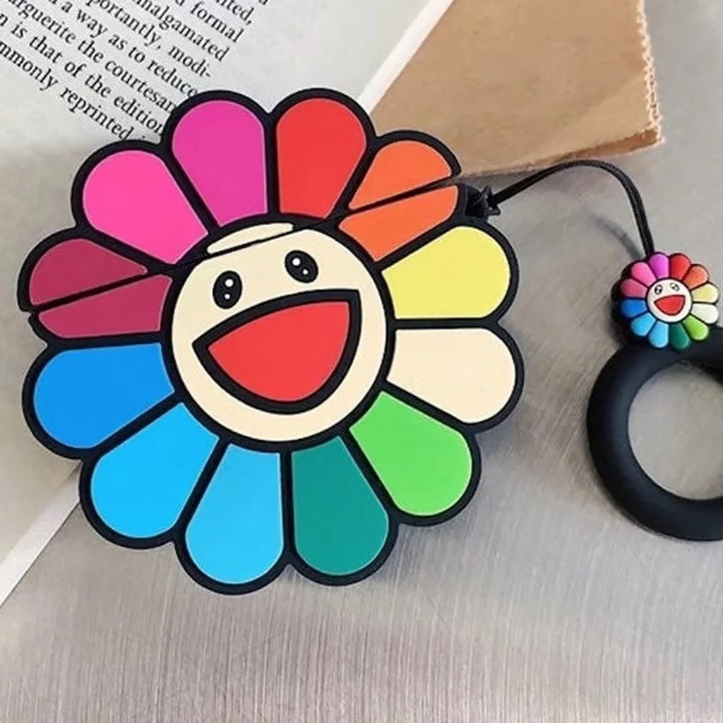 AirPods Pro Rainbow Smile Flower H4MgEexzc
