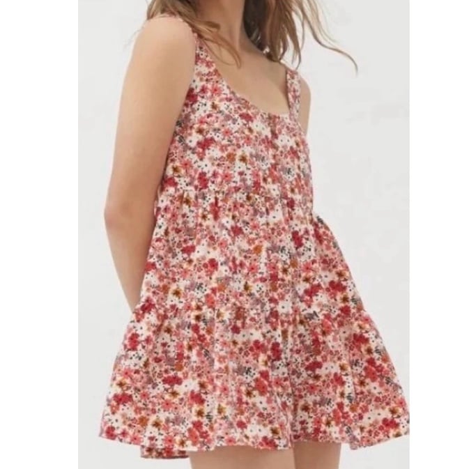 Urban Outfitters Floral Wide Leg Short Romper P6WiIl3Pe