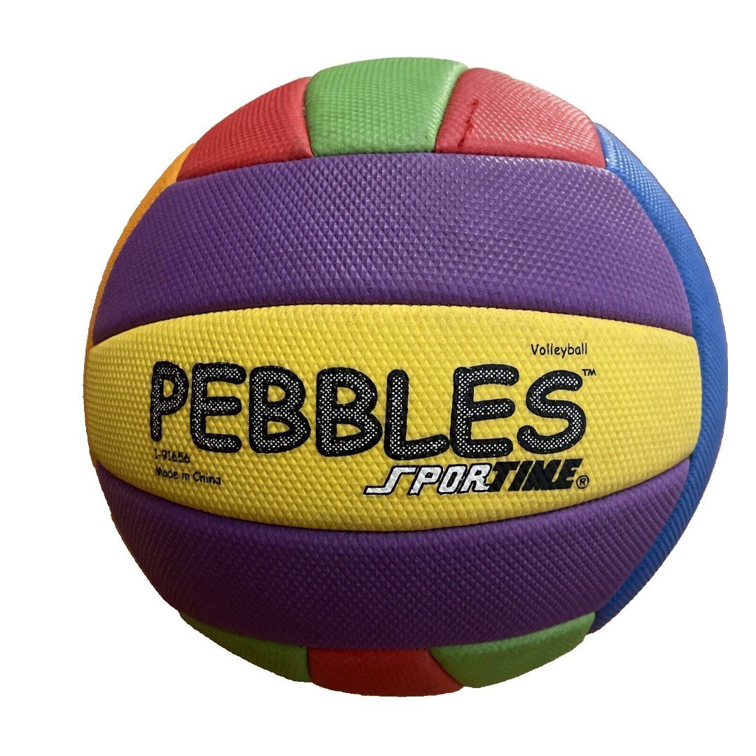Pebbles Sportime Trainer Volleyball Multicolor Red Yellow OtthAaVXi