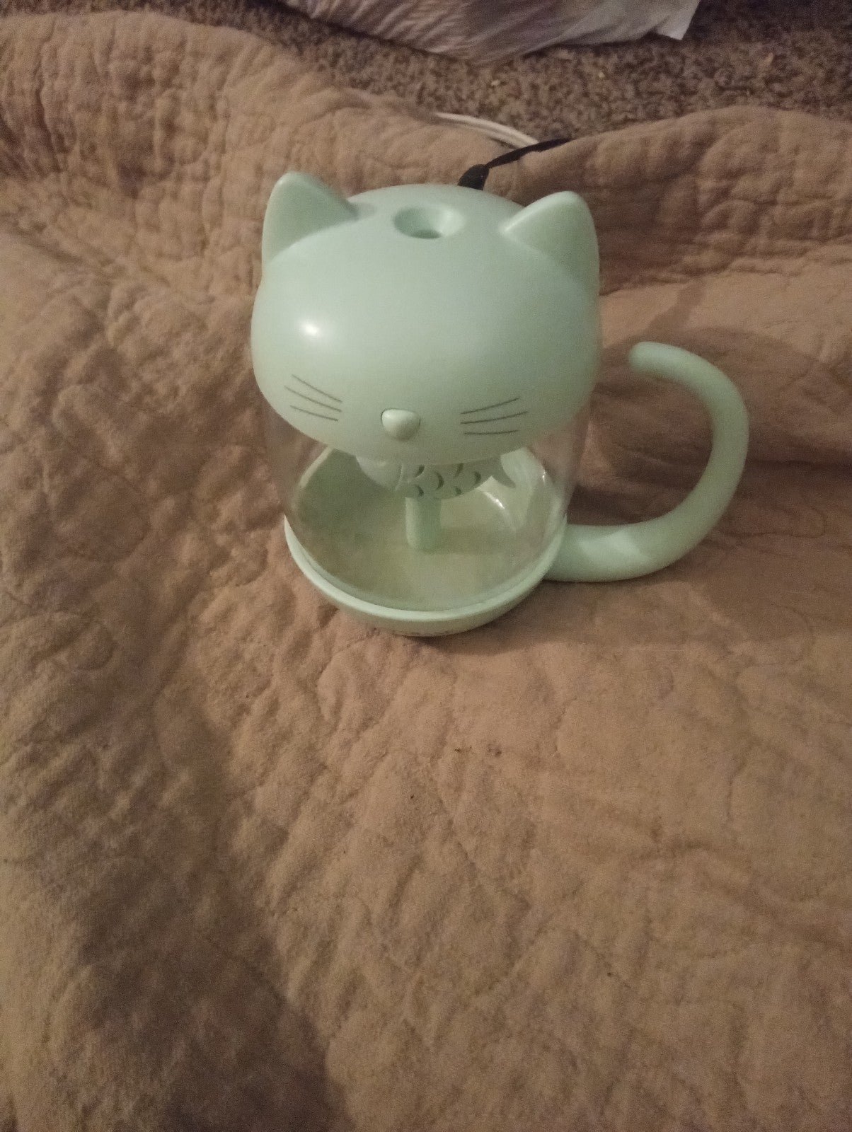 Cat teacup color changing light humidifier Q4zDsdCGX