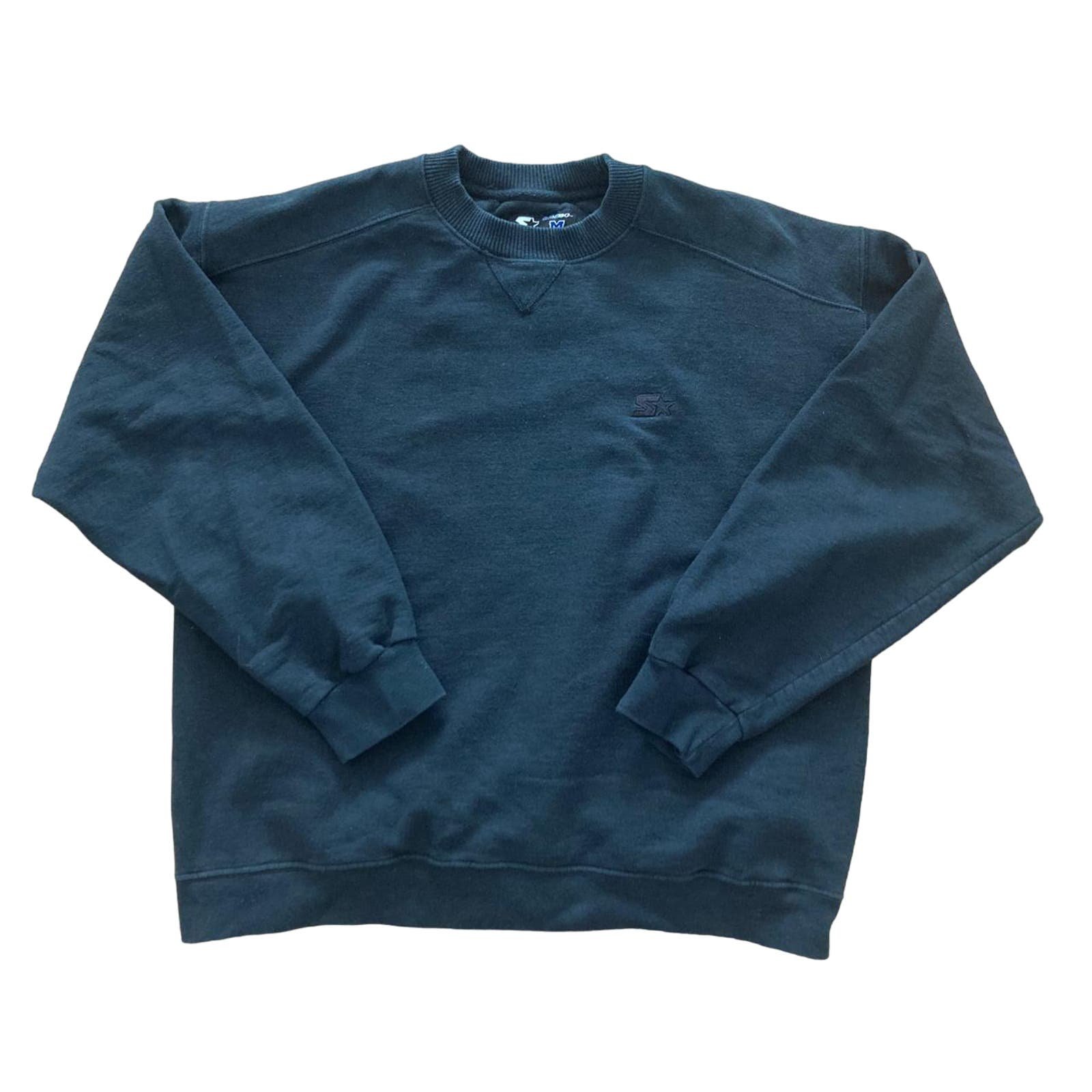 Starter Black Sweatshirt size Medium K3yP0DRr9